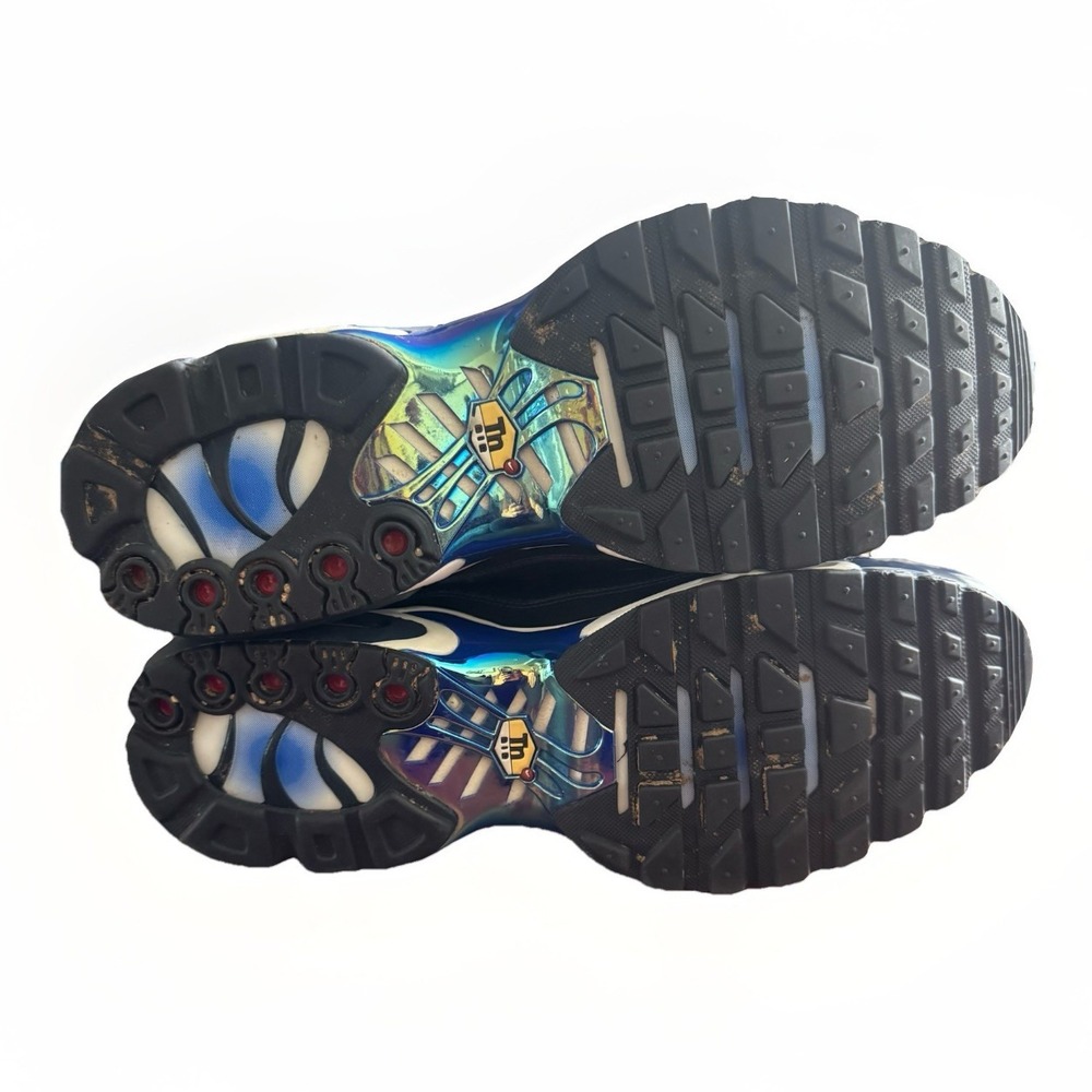 Nike Air Max Plus TN SE Sneakers in "Obsidian" Black & Blue Men's Size 12 - Picture 7 of 11